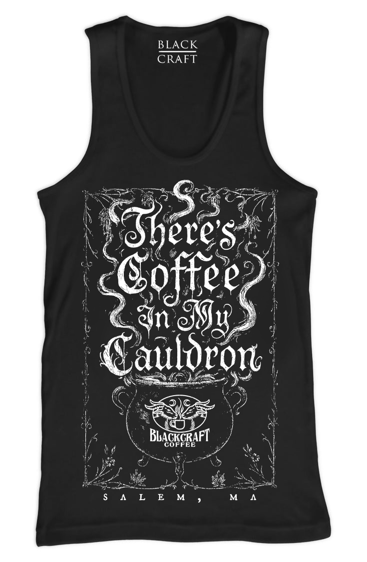 Coffee Cauldron Unisex Tank Top