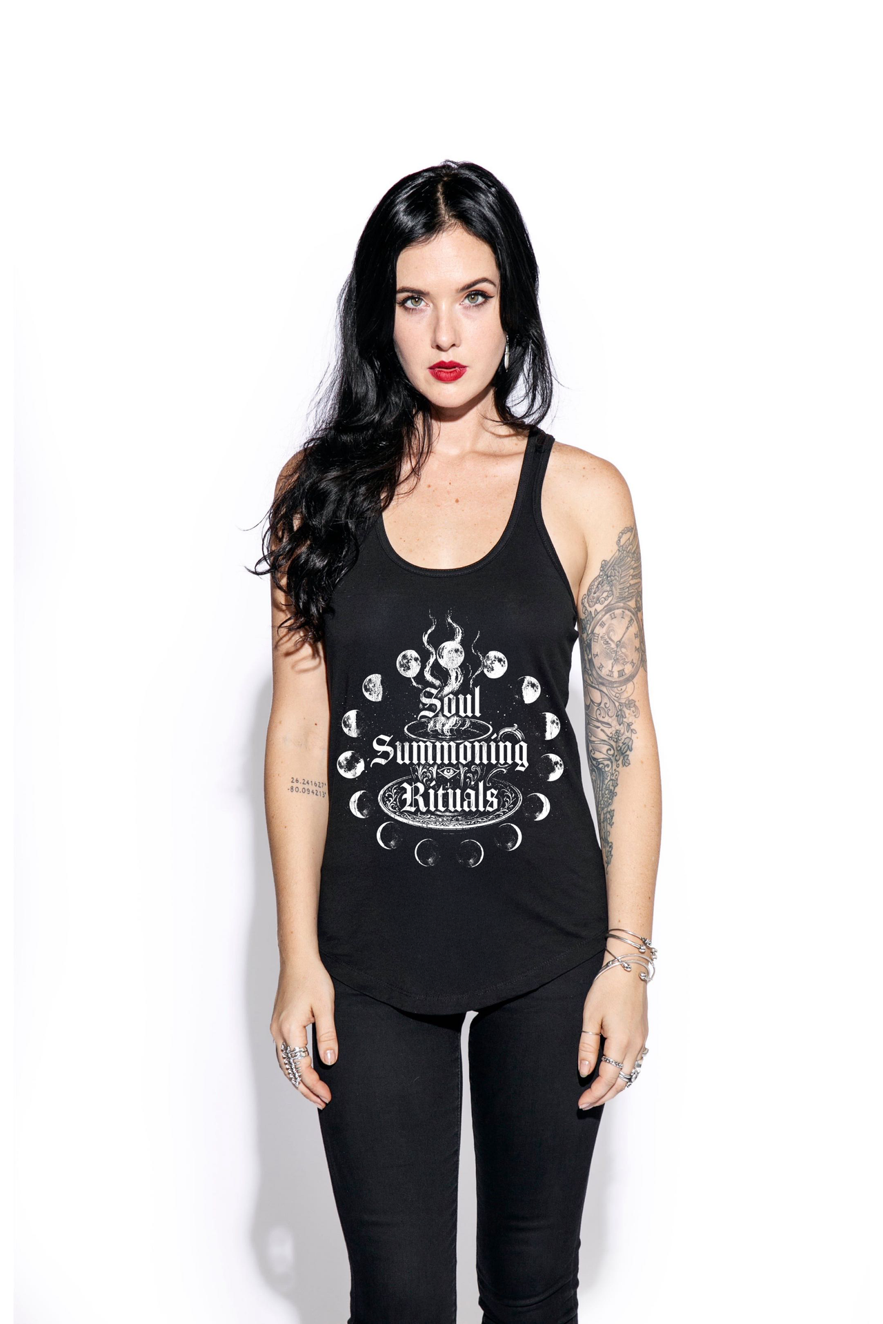 Soul Summoning Women's Racer Tank
