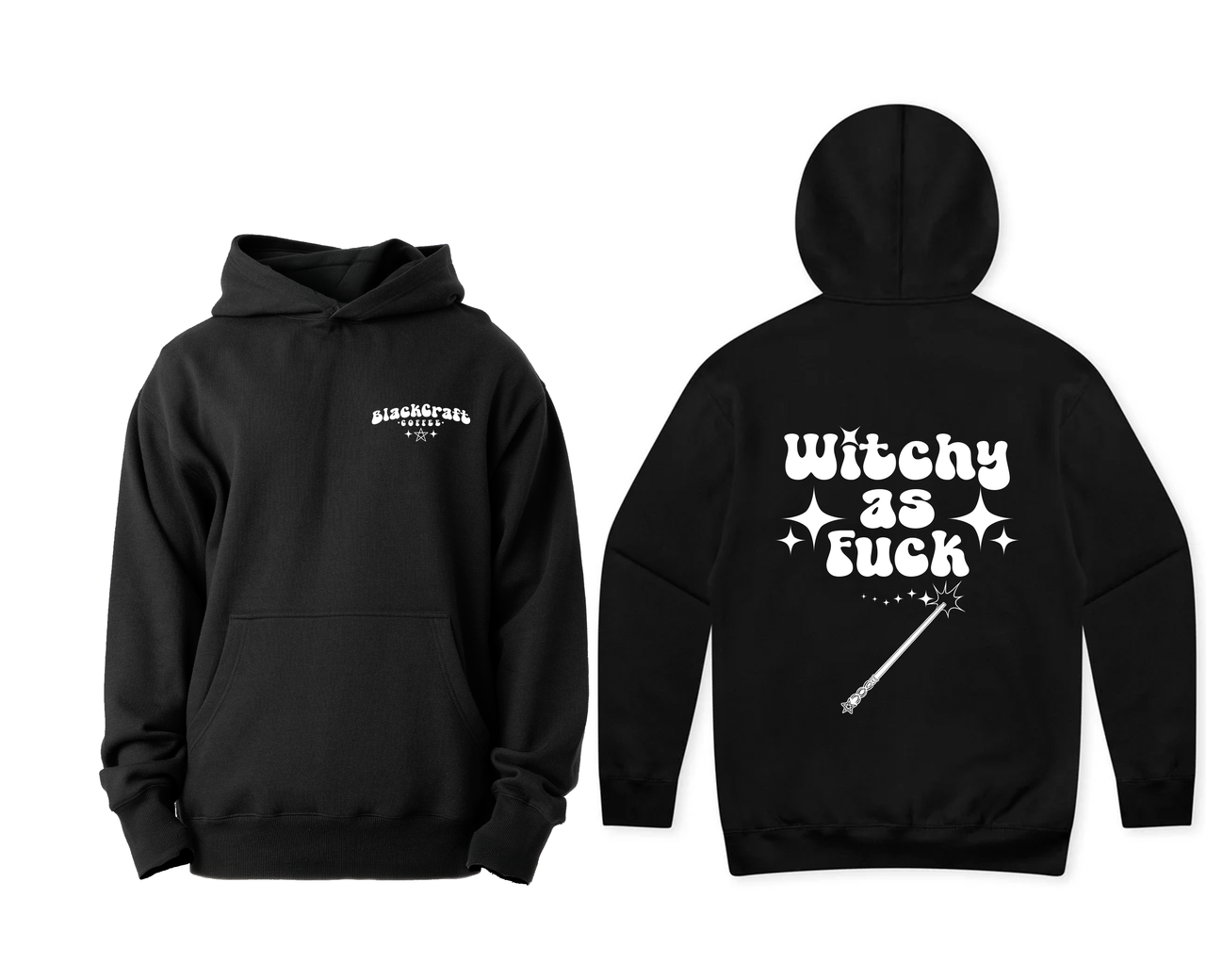 Witchy AF Box Pullover Hoodie